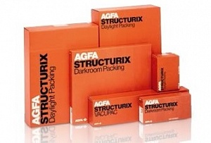 Пленка радиографическая AGFA D4 Pb VAC 9х12, 100 листов